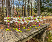 Load image into Gallery viewer, Rustic North Pole Sign