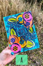 Load image into Gallery viewer, Custom Painted Bible