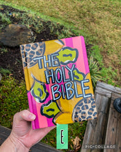 Load image into Gallery viewer, Custom Painted Bible