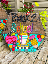 Load image into Gallery viewer, Back 2 School Door Hanger
