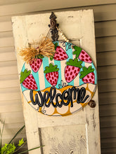 Load image into Gallery viewer, Strawberry Door Hanger

