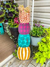 Load image into Gallery viewer, Stacked Pumpkin Door Hanger
