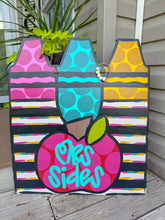 Load image into Gallery viewer, Crayon Box Door Hanger
