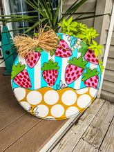 Load image into Gallery viewer, Strawberry Door Hanger
