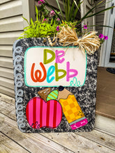 Load image into Gallery viewer, Teacher Comp Notebook Door Hanger
