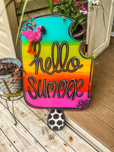 Load image into Gallery viewer, Ombré Popsicle Door Hanger
