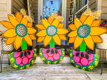 Load image into Gallery viewer, Sunflower Watermelon Door Hanger
