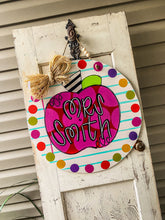 Load image into Gallery viewer, Back 2 School Door Hanger
