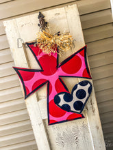 Load image into Gallery viewer, ❤️Valentine’s Cross Door Hanger❤️
