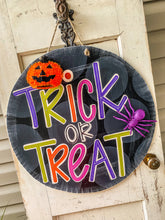 Load image into Gallery viewer, Trick or Treat Door Hanger
