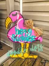 Load image into Gallery viewer, 🦩Flamingo Door Hanger🦩
