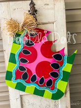 Load image into Gallery viewer, Squared Watermelon Door Hanger

