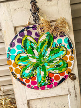 Load image into Gallery viewer, St Patrick’s Day Textured Door Hanger
