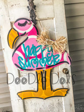 Load image into Gallery viewer, 🦩Flamingo Door Hanger🦩
