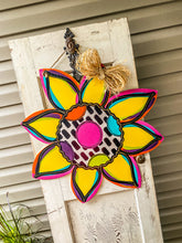 Load image into Gallery viewer, Fun Sunflower Door Hanger
