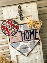 Load image into Gallery viewer, Baseball Home Door Hanger
