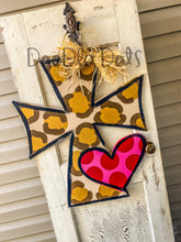 Load image into Gallery viewer, ❤️Valentine’s Cross Door Hanger❤️
