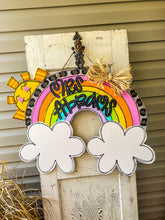 Load image into Gallery viewer, Rainbow w/ Sun Door Hanger
