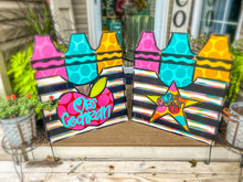 Load image into Gallery viewer, Crayon Box Door Hanger
