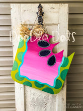 Load image into Gallery viewer, Ombre Squared Watermelon Door Hanger
