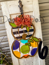 Load image into Gallery viewer, Double Stacked Pumpkin Door Hanger
