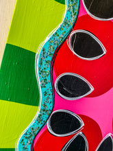 Load image into Gallery viewer, Squared Watermelon Door Hanger
