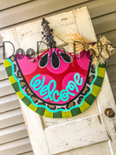 Load image into Gallery viewer, 🍉Watermelon Door Hanger w/ Leopard Print🍉
