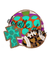 Load image into Gallery viewer, Faith, Fall &amp; Football Digital Template
